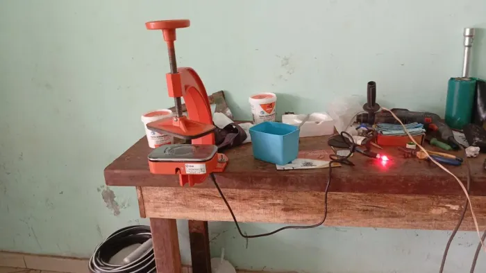 Passo ponto de borracharia montado em agua limpa ja funcionando 
