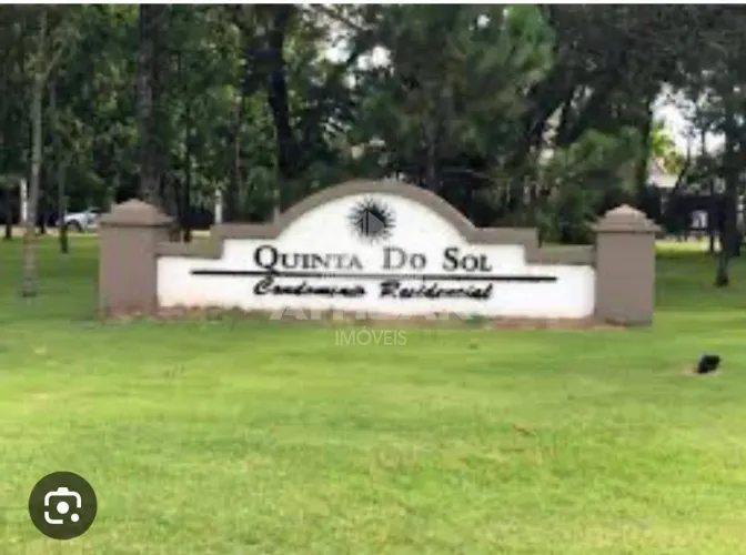 TERRENO NO CONDOMÍNIO QUINTA DO SOL