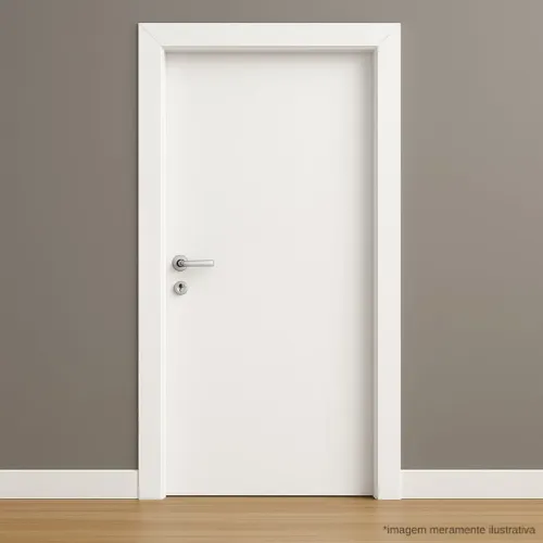 Porta laqueada completa nova