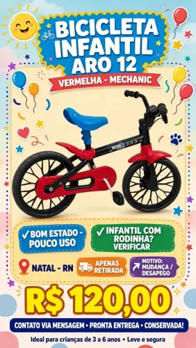 Bicicleta infantil