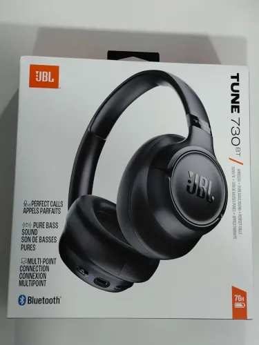 fone de ouvido jbl tune 730bt / somente caixa aberta! Está novo !