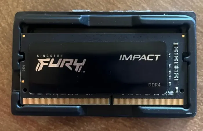 Memória RAM Notebook 8GB DDR4 Kingston Fury Impact 2666MHz
