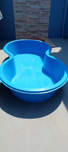 Piscina polietileno 1000 litros feijão