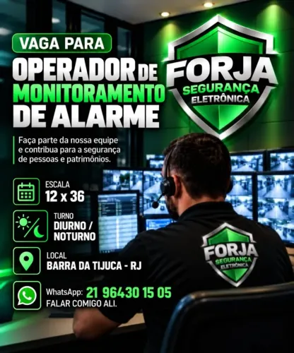 OPERADOR DE SISTEMA DE ALARME