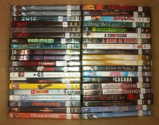 Filmes em DVD originais e usados