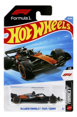 Mclaren Formula 1 Team Hot Wheels - NOVO e LACRADO