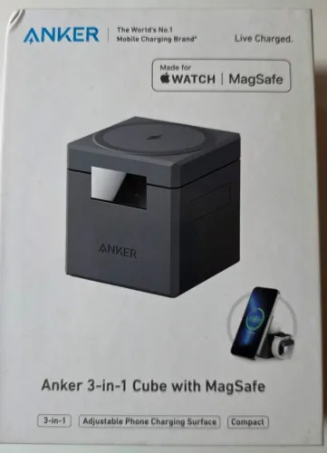 carregador anker cube 3 in 1magsafe