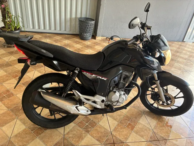 Honda CG 160 Fan Flex 2019 | Baú Givi | Excelente Estado