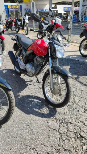HONDA CG START 160 VERMELHA 2024 Shalon veículos Cariacica