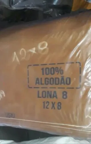 Lona encerado 12x8 pra caminhão, zerado na embalagem. 