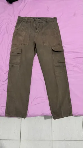Calça Cargo Marrom