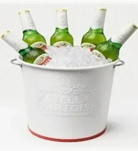 1 balde + 2 taça stella ( original)