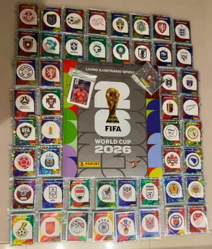 Álbum Compelto FIFA World Cup 2026 - Prata (lacrado)