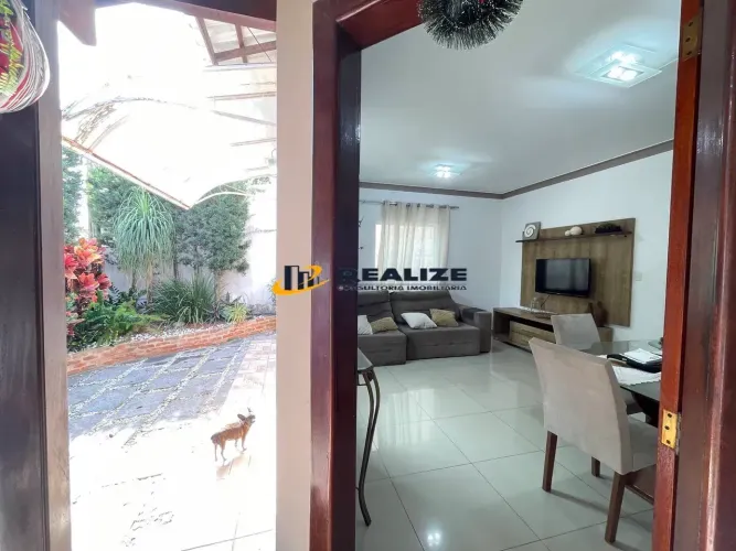 Na Pecuária Magnifica Casa 03 Qts 01 Suíte Área Gourmet Condomínio Castanheira  com 143 M²