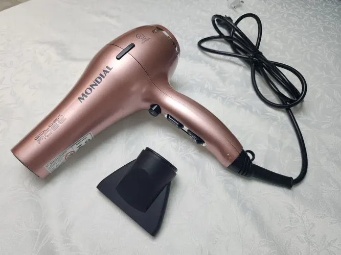 Secador Mondial Golden Rose 220v