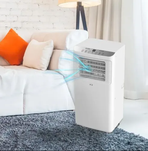 Ar condicionado portátil HQ 8.500 BTU/h. HQ-AP8500FW