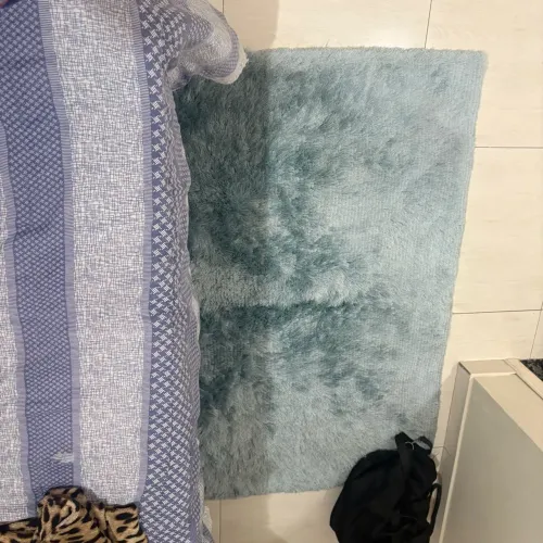 Tapete Felpudo Azul