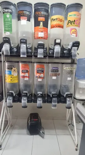 Dispenser de Ração, 40 litros Plast