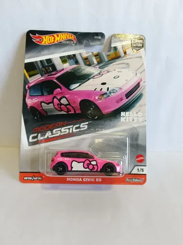 Hot Wheels Honda Civic EG Hello Kitty
