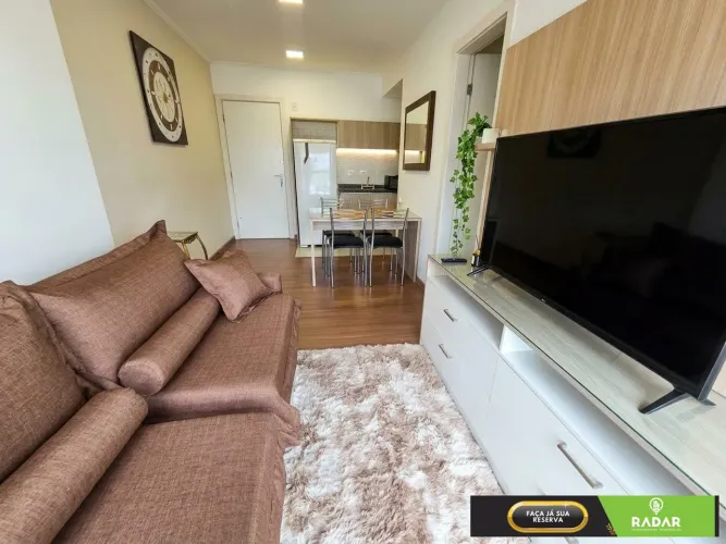 Apartamento 1 quarto muito bem mobiliado - Condomínio Central Station