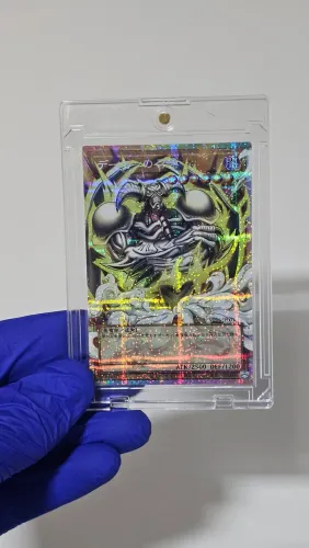 Rei Caveira Overframe Extended Art Prismática Yu-Gi-Oh Summoned Skull 30 anos