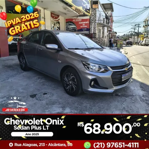 Chevrolet Onix Plus LT 1.0 12V Flex Mec. 4P 2025