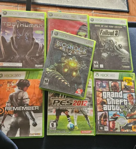 Lote jogos xbox 360