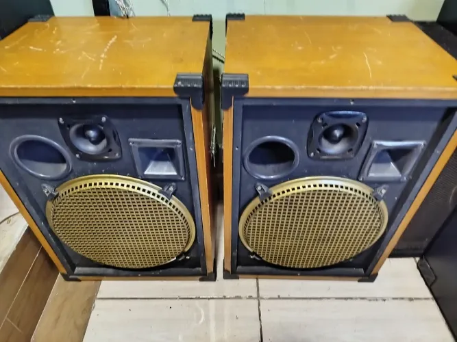 (PAR DE CAIXAS PASSIVAS P/SOM MECÂNICO 3 VIAS 15" X 600W)