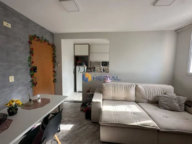 Apartamento com 2 dormitórios à venda, 43 m² por R$ 255.000,00 - Jardim das Estações - Mar