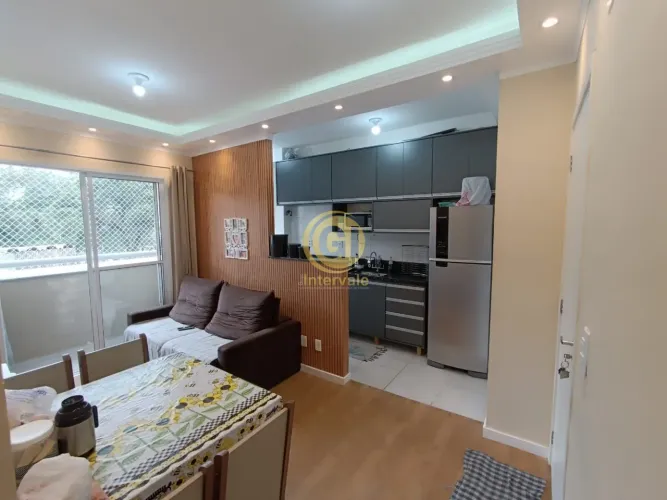 Apartamento à venda em Jacareí-SP - Bairro Jardim Jacinto 2 quartos, sala, banheiro, vaga 