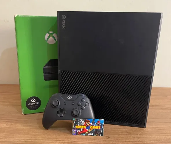 Xbox One fat 500gb 1 controle e com garantia 