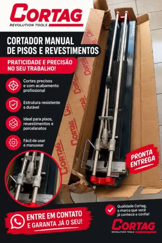 Máquina de Cortar Piso - Cortag Master-115