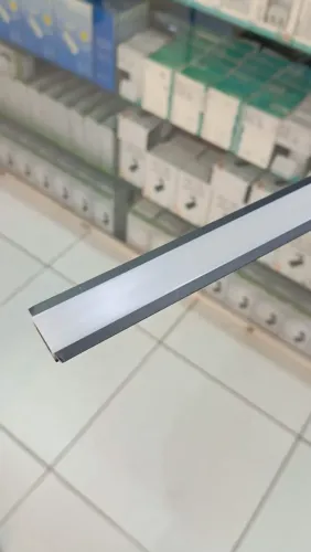 Perfil para fita de Led de Embutir 17mm x 7mm (2 metros)