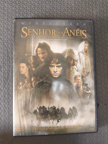 Dvd senhor dos anéis a sociedade do anel
