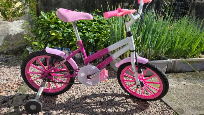 Bicicleta Infantil Aro 16 - Milla Rosa - Dal'annio Bike