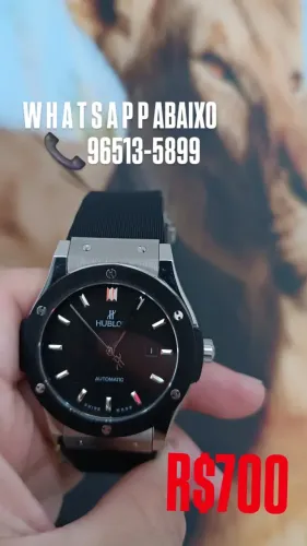 Relógio HUBLOT GENEVE AUTOMÁTICO - MODELO VENDOME  