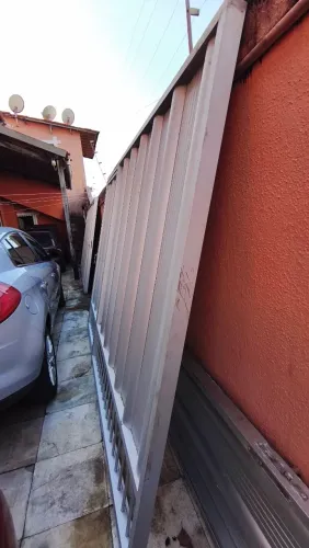 PORTÃO DE ALUMÍNIO REFORÇADO 2,05 x 2,65