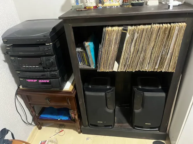 Som Vitrola e Discos de Vinil 