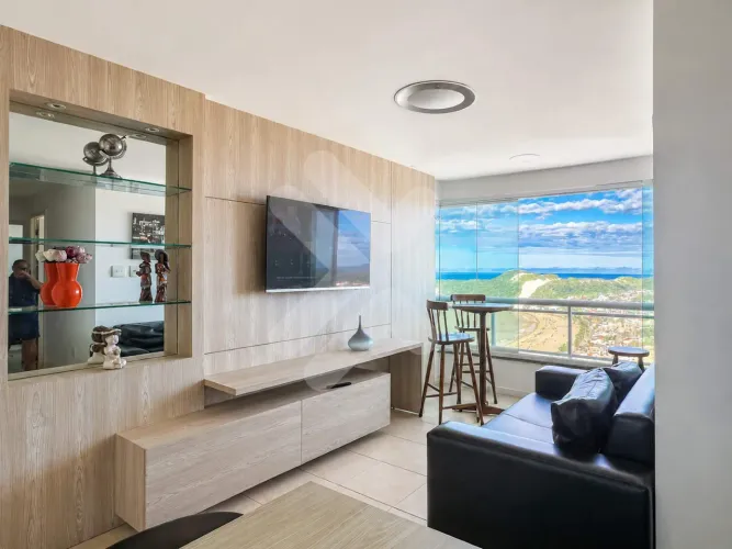 Apartamento à venda em Ponta negra - Natal | 2/4 sendo um suite com vista mar total - mobi