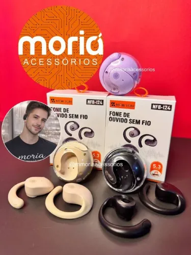 Fone De Ouvido Sem Fio Bluetooth Esportivo Formato De Bola