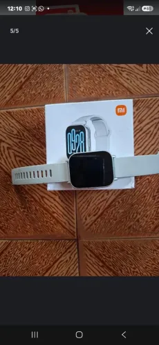 Vendo esse lindo relógio redmi watch séries 5 menos de 3 meses de uso completo
