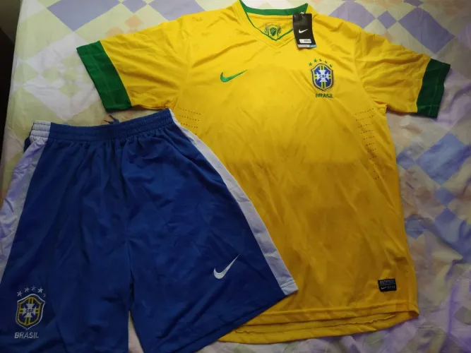 KIT CAMISA DO BRASIL + SHORT "G"