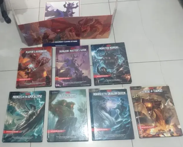 Kit Mais que Completo Dungeons and Dragons 5th