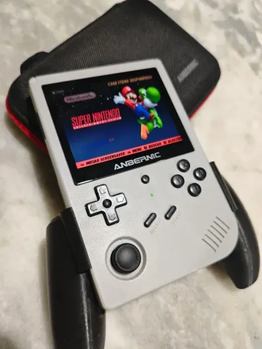 ANBERNIC RG351V Original + Cartão 128GB + Case | Retrô