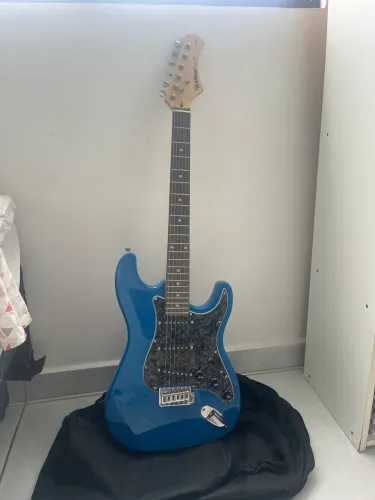 Guitarra Waldman Street Series Fame Azul - Semi Nova