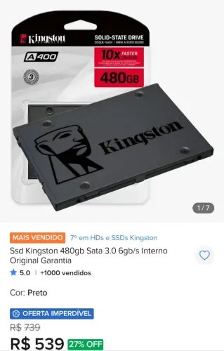 Ssd Kingston