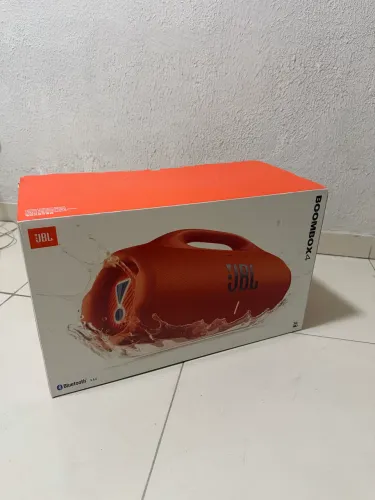 JBL Boombox 4 laranja , LACRADA NA CAIXA!