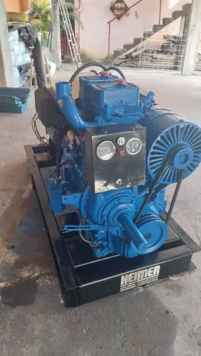 Kit Gerador Kiloskar TA2 12kW Diesel Estacionário Azul