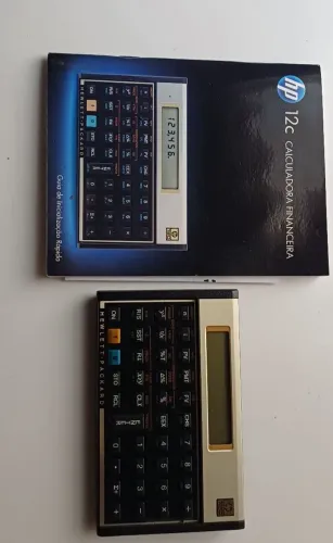 Calculadora HP 12c gold original