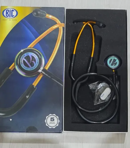 Estetoscópio BIC Eternity Adulto e Pediátrico Inox Duplo Cor Rainbow